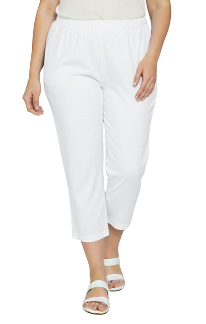 Women’s Lightweight Stretch Denim Capri Pants – Comfortable Everyday Fit TURTLE BAY APPAREL