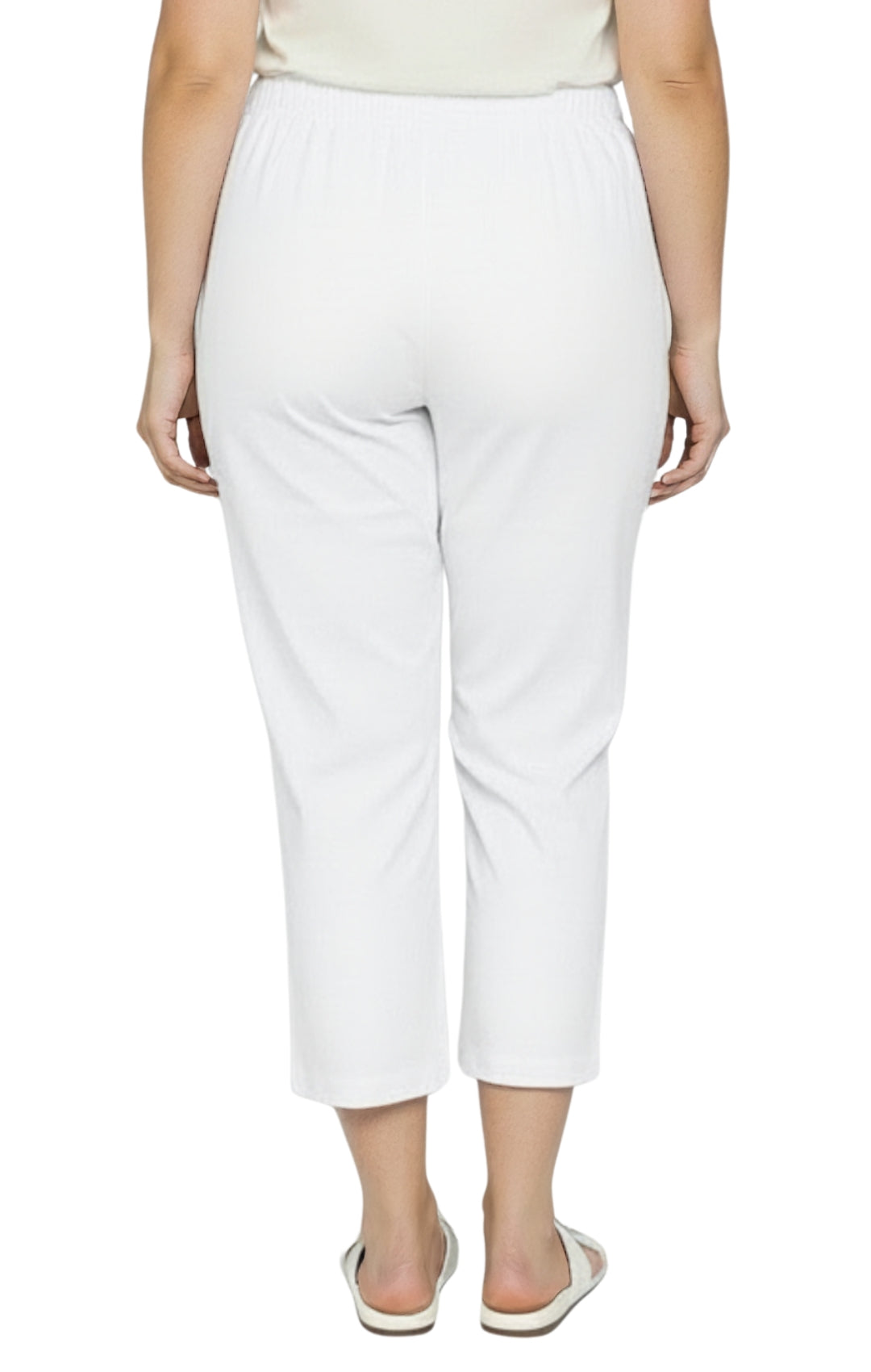 Women’s Lightweight Stretch Denim Capri Pants – Comfortable Everyday Fit TURTLE BAY APPAREL