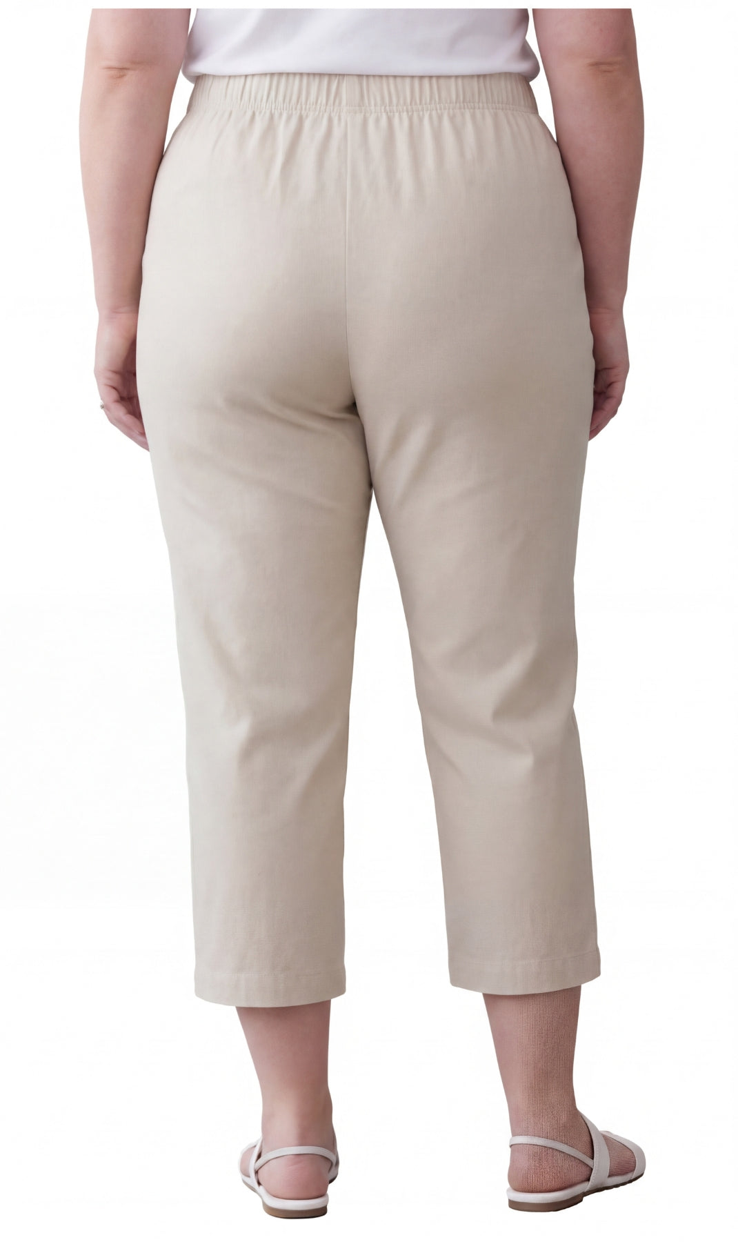 Women’s Lightweight Stretch Denim Capri Pants – Comfortable Everyday Fit TURTLE BAY APPAREL