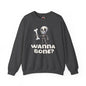 Wanna Bone Crewneck Sweatshirt The Devil's Pickle