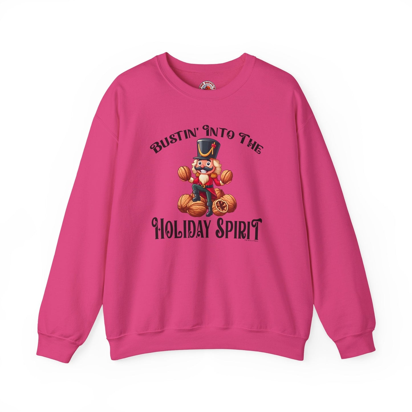 Bustin' Into The Holiday Spirit Crewneck Sweatshirt