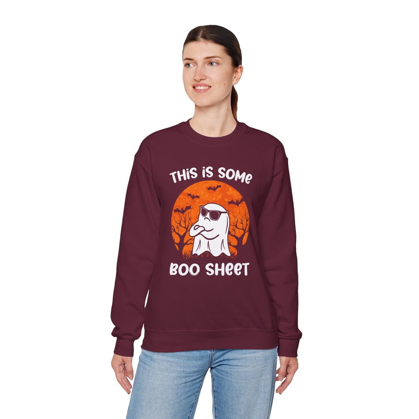 This Is Some Boo Sheet Crewneck Sweatshirt The Devil's Pickle