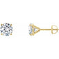 14K Yellow 1 CTW Natural Diamond Cocktail-Style Earrings Ethereal Legacy Boutiques