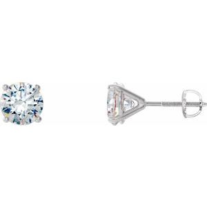 14K White 1 CTW Natural Diamond Cocktail-Style Earrings Ethereal Legacy Boutiques