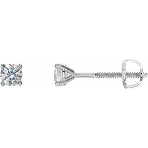 14K White 1/5 CTW Natural Diamond Cocktail-Style Earrings Ethereal Legacy Boutiques