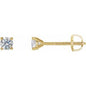 14K Yellow 1/8 CTW Natural Diamond Cocktail-Style Earrings Ethereal Legacy Boutiques