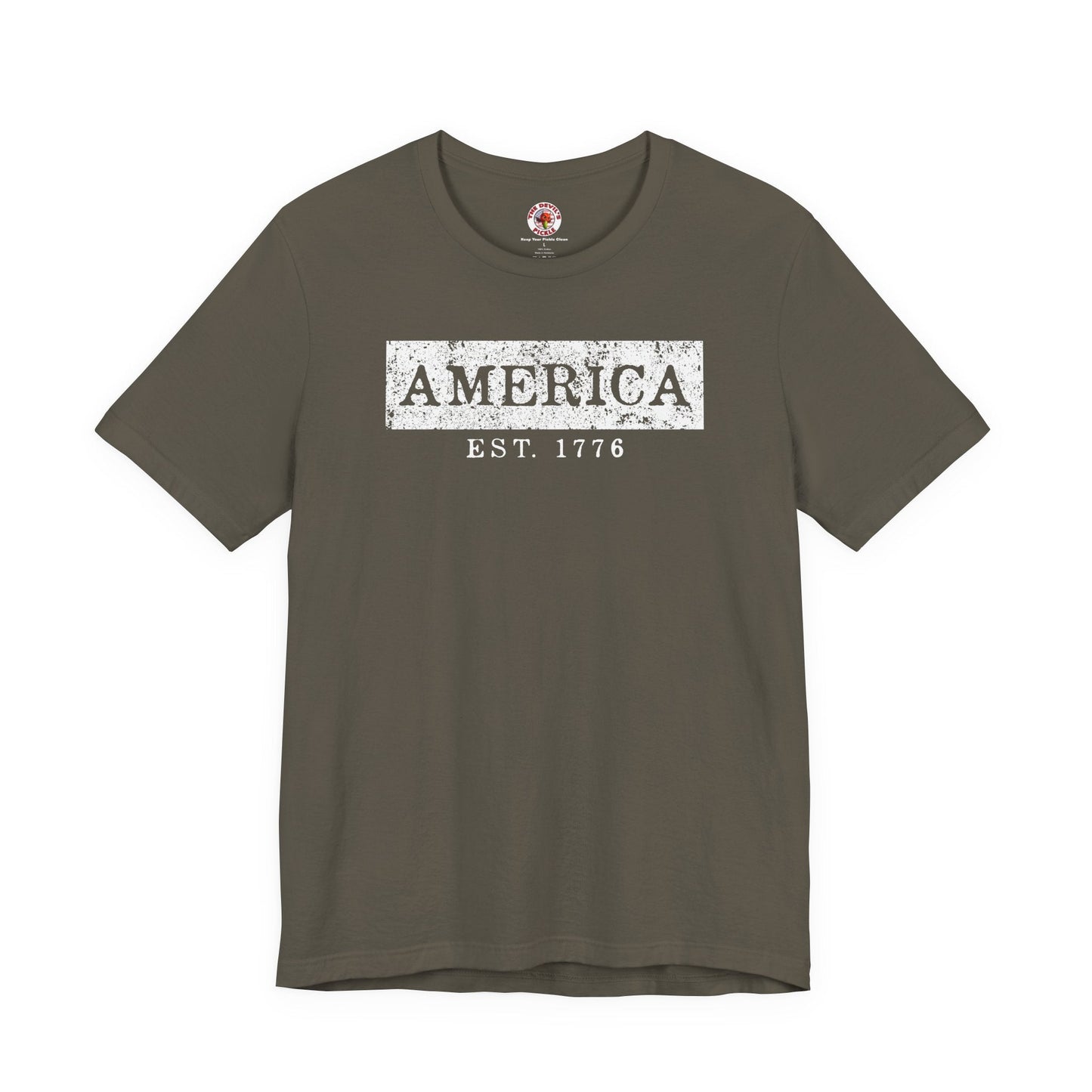 America Est. 1776 T-Shirt The Devil's Pickle