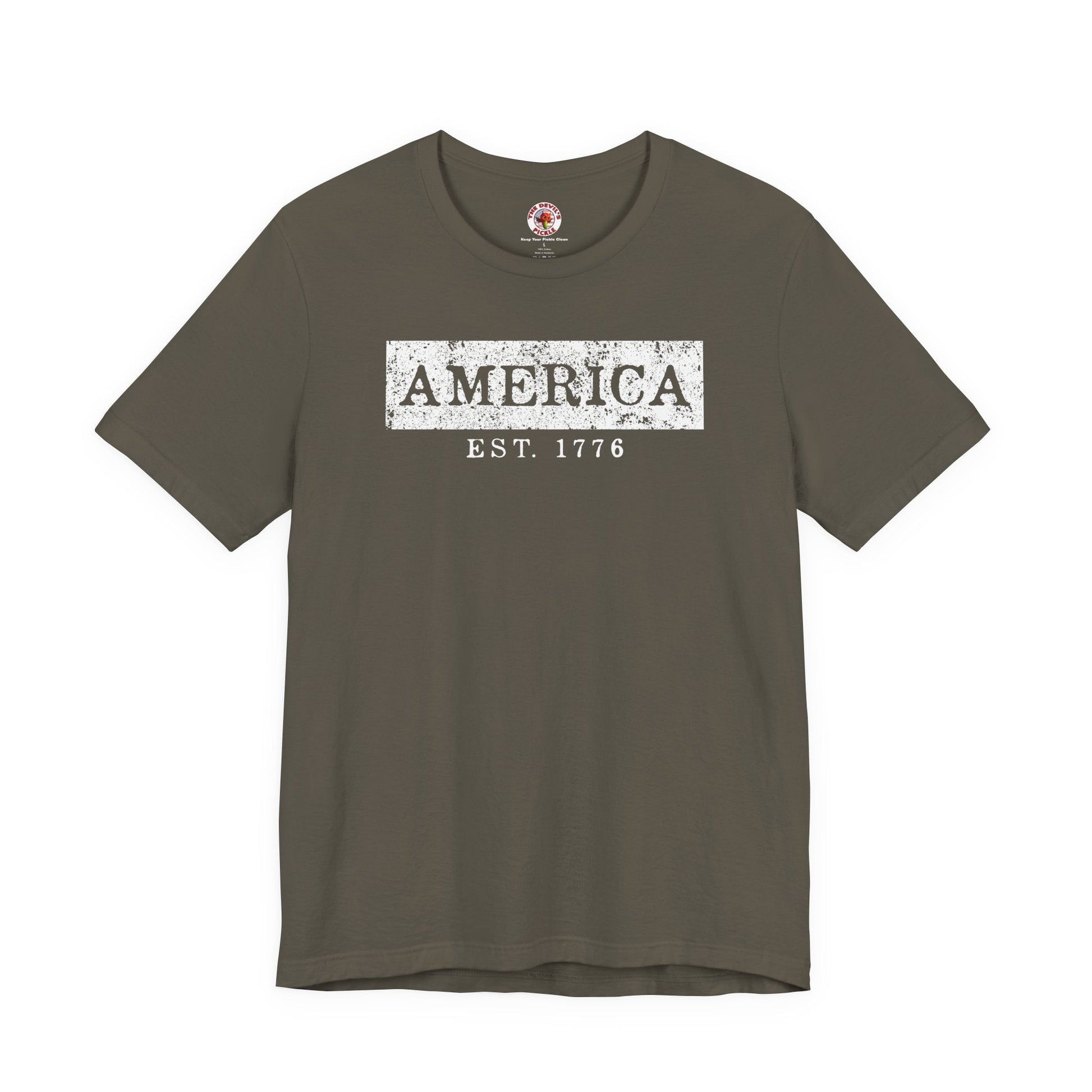 America Est. 1776 T-Shirt The Devil's Pickle