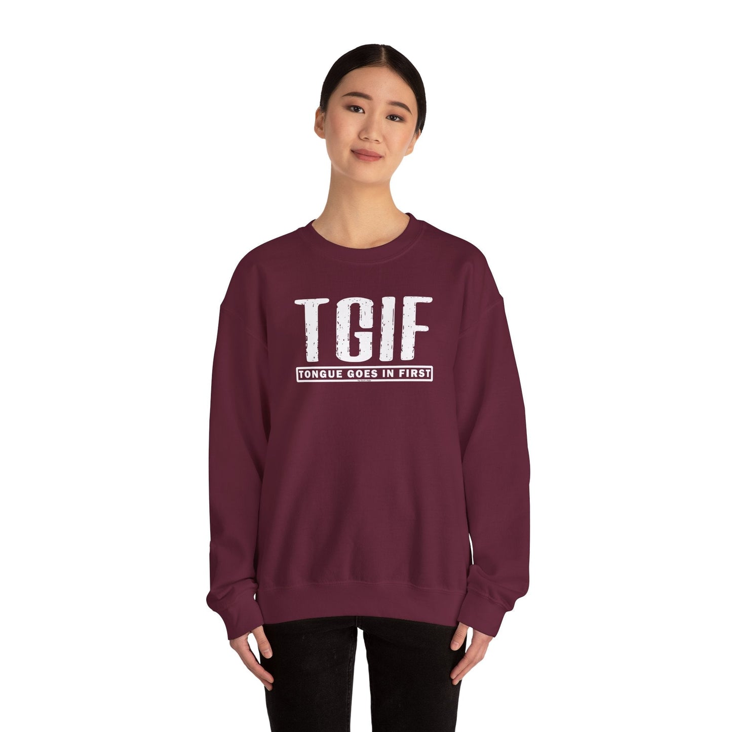 TGIF Crewneck Sweatshirt The Devil's Pickle