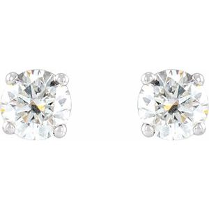 14K White 1/4 CTW Natural Diamond Cocktail-Style Earrings Ethereal Legacy Boutiques