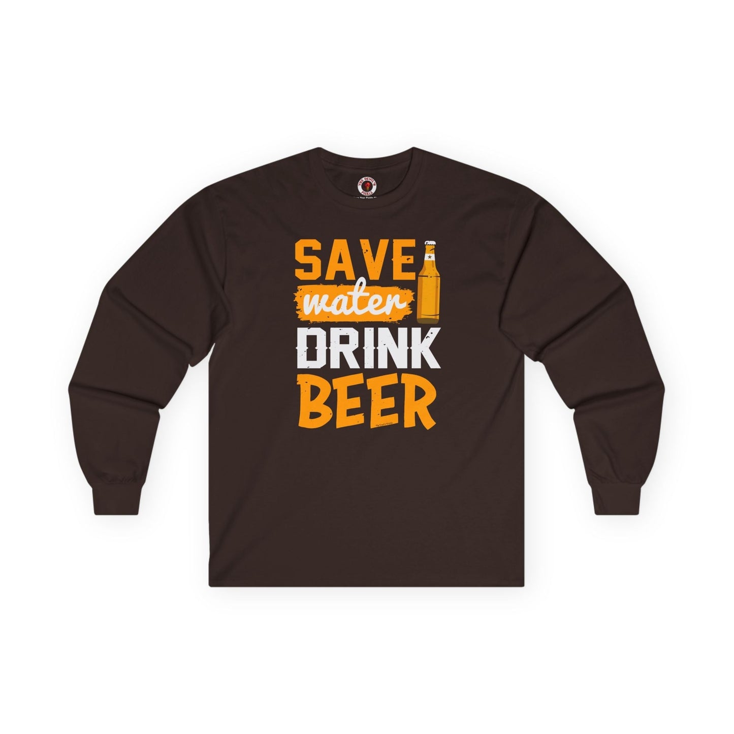 Save Water Drink Beer Long Sleeve Tee The Devil's Pickle