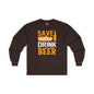 Save Water Drink Beer Long Sleeve Tee The Devil's Pickle