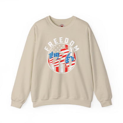 Freedom 1776 Crewneck Sweatshirt The Devil's Pickle