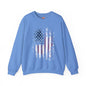 Distressed American Flag Crewneck Sweatshirt The Devil's Pickle