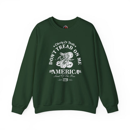 Don't Tread on Me Crewneck Sweatshirt The Devil's Pickle