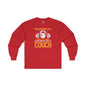 The Hardest Lift Of All Is Getting Off The Couch Long Sleeve Tee The Devil's Pickle
