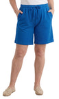 Women's Interlock Knit cotton Shorts with Elastic Waist and Adjustable Drawstring TURTLE BAY APPAREL