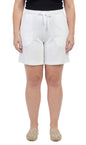 Women's Interlock Knit cotton Shorts with Elastic Waist and Adjustable Drawstring TURTLE BAY APPAREL