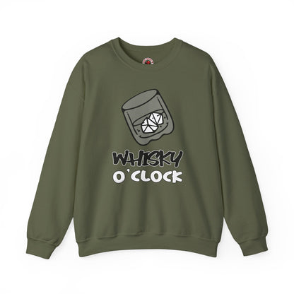 Whiskey O'clock Crewneck Sweatshirt The Devil's Pickle