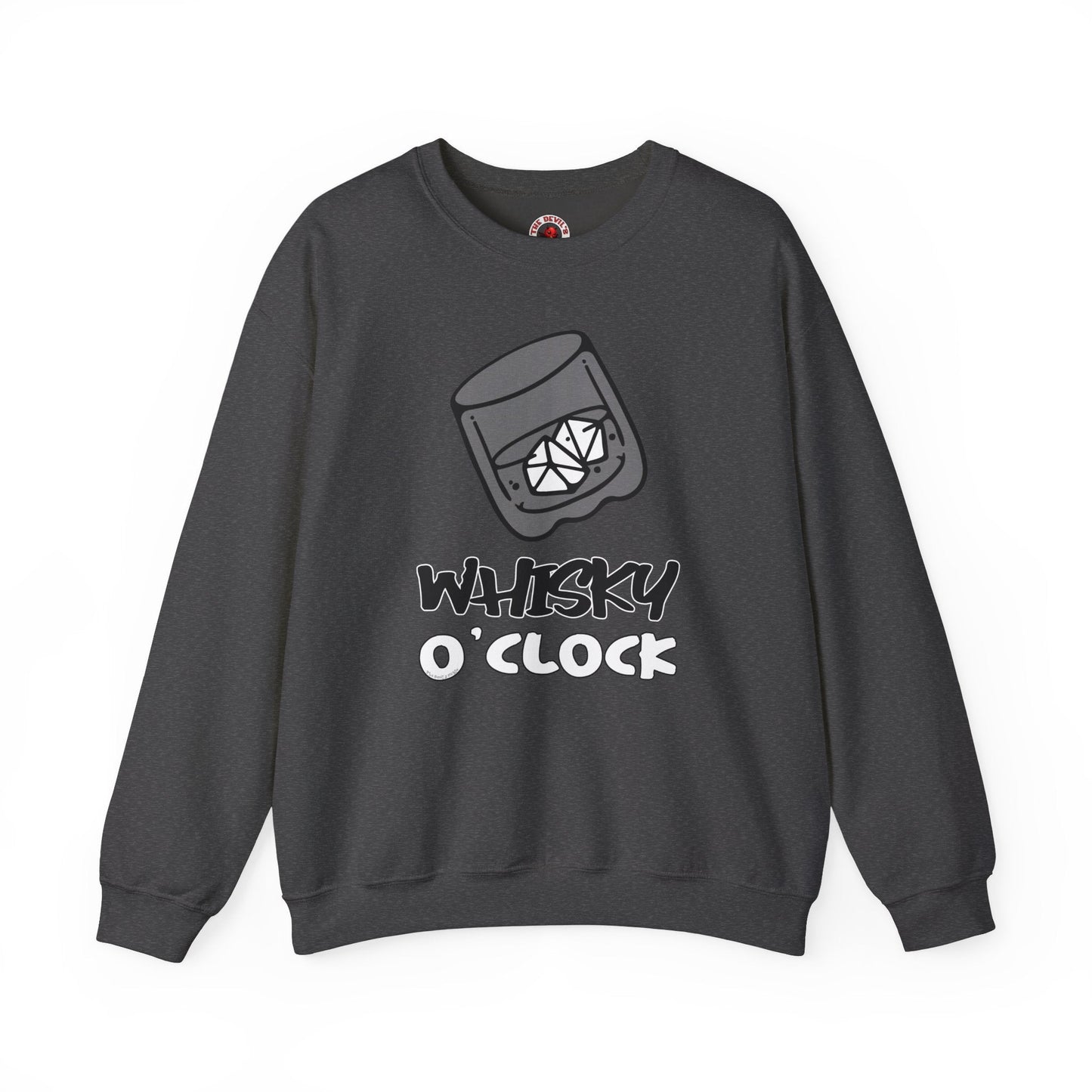Whiskey O'clock Crewneck Sweatshirt The Devil's Pickle