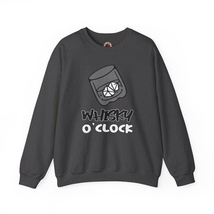 Whiskey O'clock Crewneck Sweatshirt The Devil's Pickle