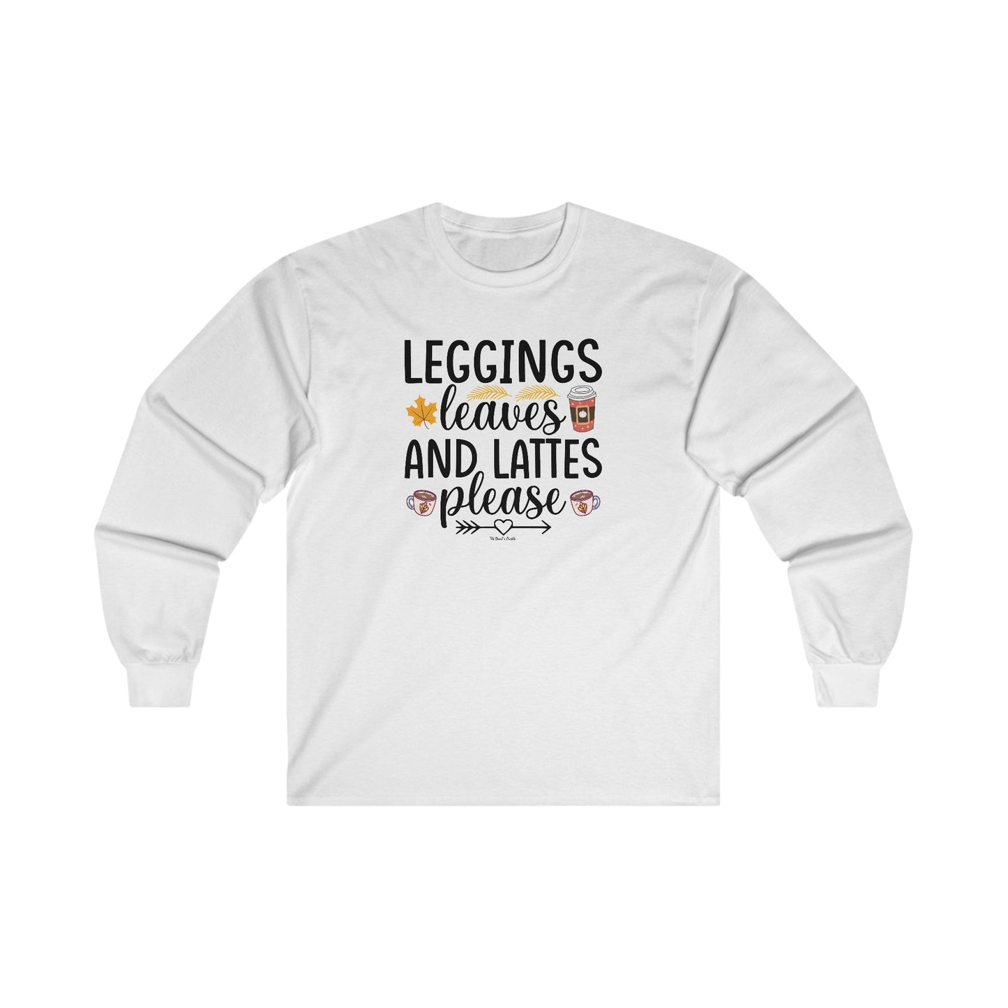 Leggings Leaves and Lattes Please Long Sleeve Tee The Devil's Pickle