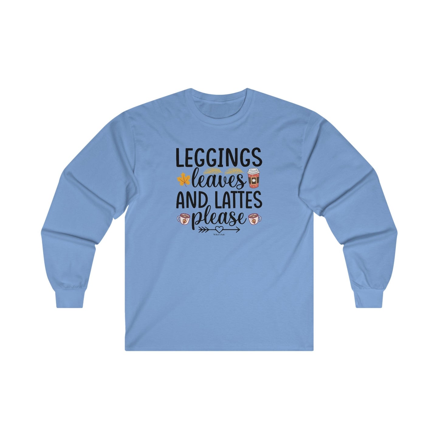 Leggings Leaves and Lattes Please Long Sleeve Tee The Devil's Pickle
