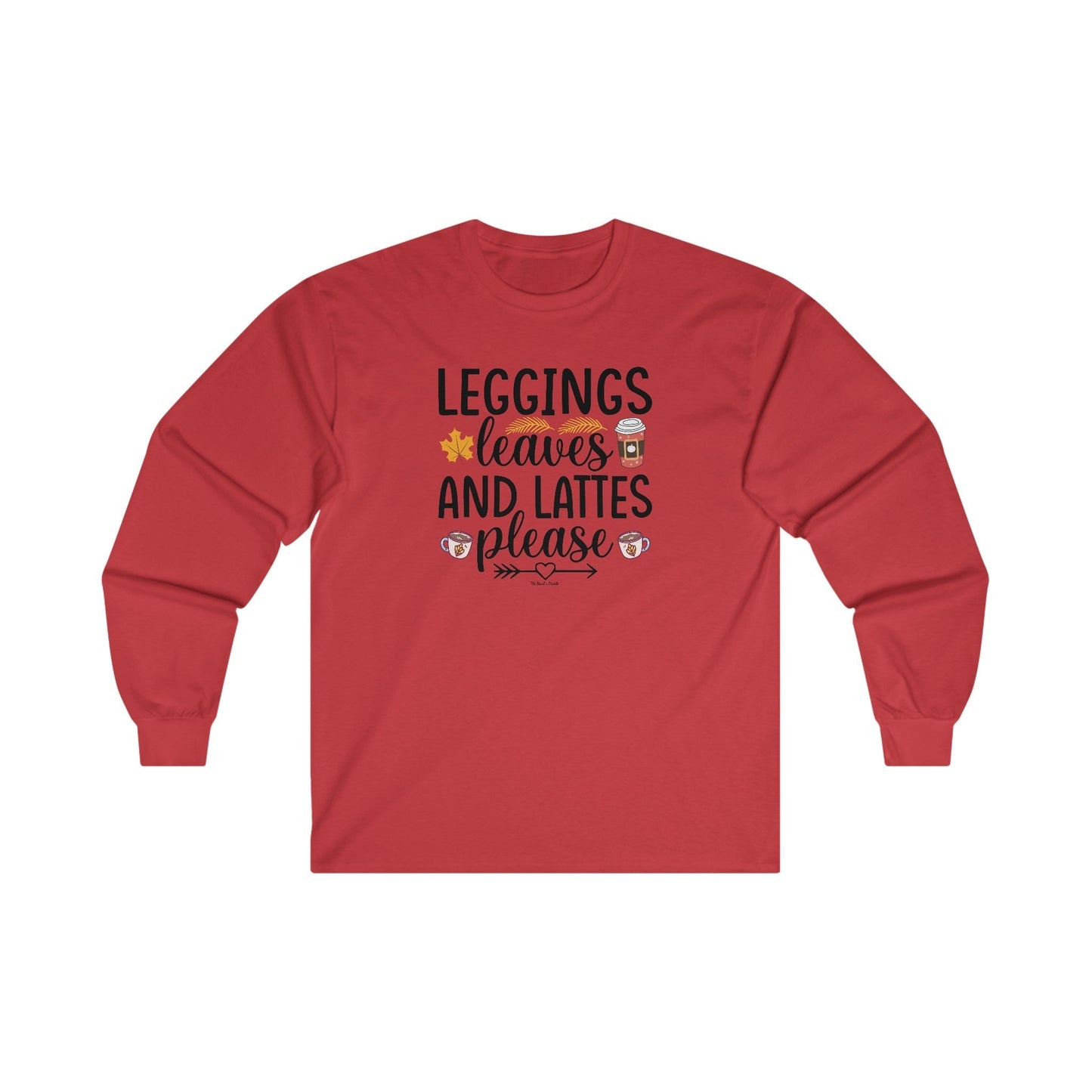 Leggings Leaves and Lattes Please Long Sleeve Tee The Devil's Pickle