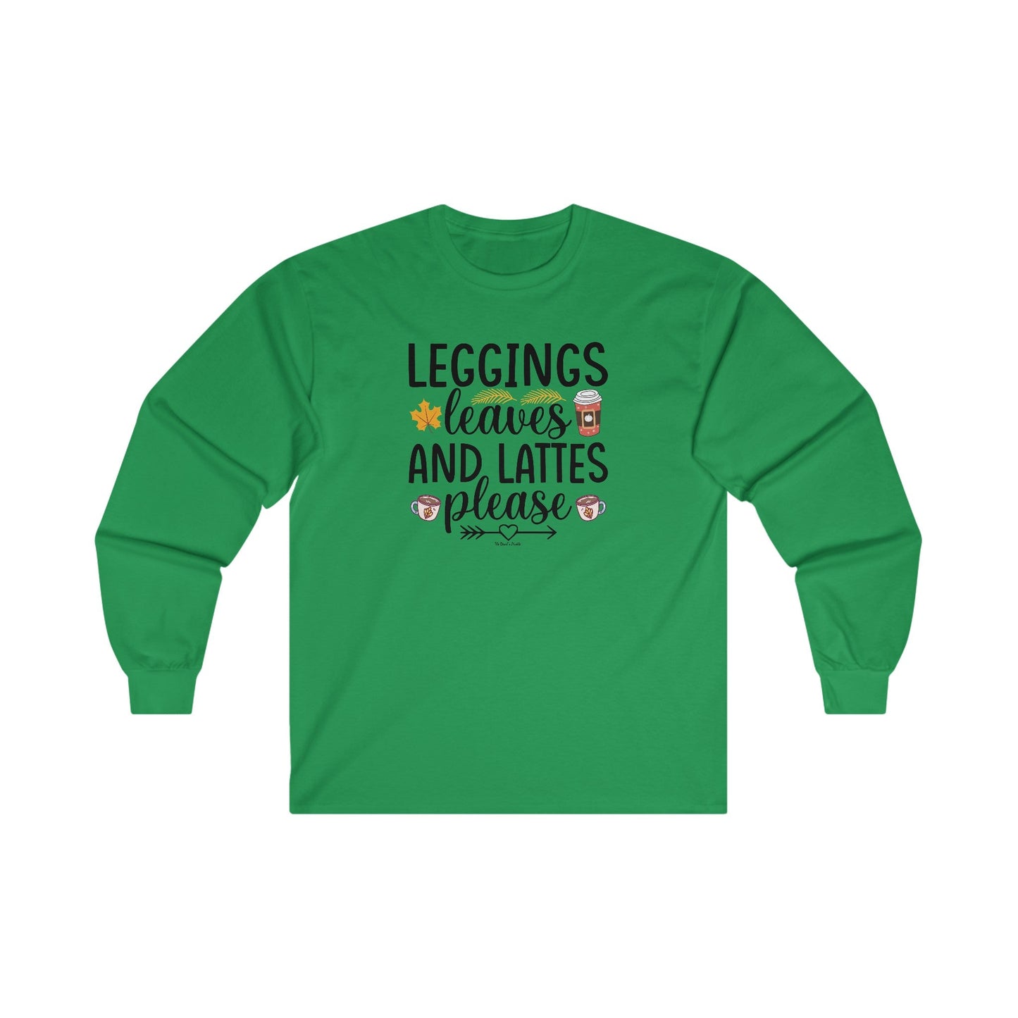 Leggings Leaves and Lattes Please Long Sleeve Tee The Devil's Pickle