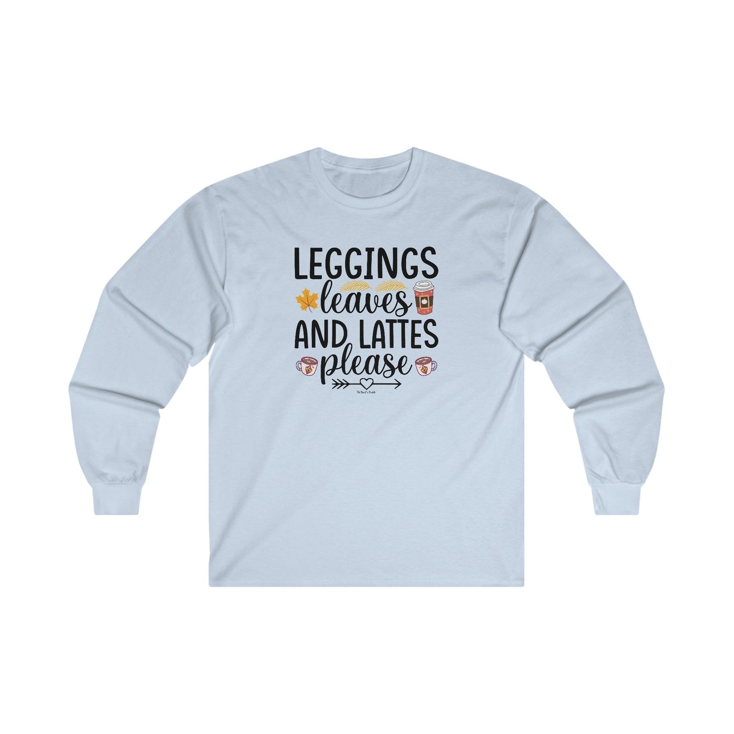 Leggings Leaves and Lattes Please Long Sleeve Tee The Devil's Pickle