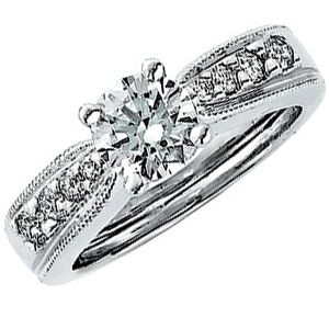 14K White 1/4 CTW Natural Diamond Enhancer Ring Ethereal Legacy Boutiques