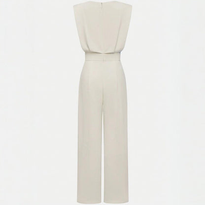 Women’s wide-leg short sleeve jumpsuit FitiqueFit