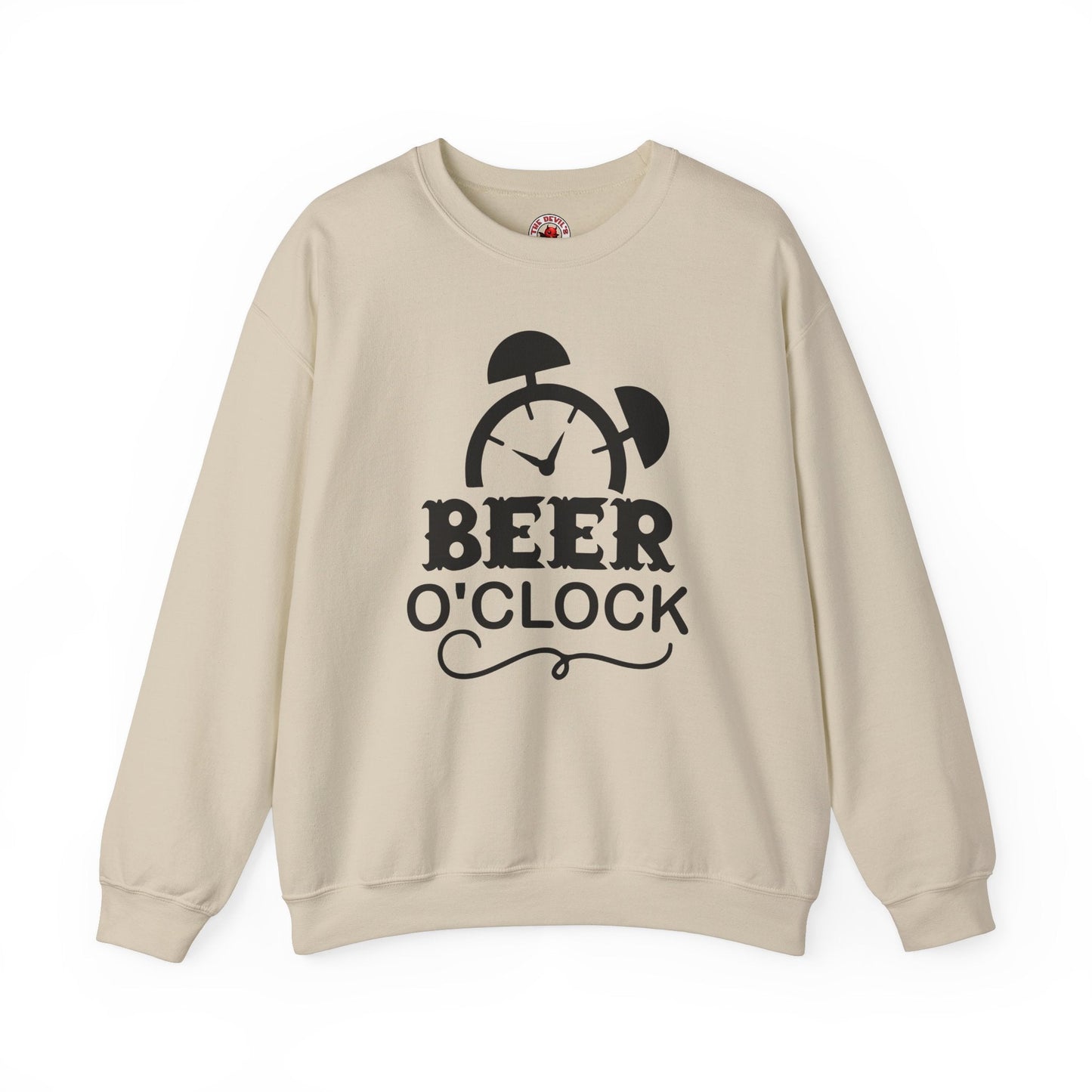 Beer O'clock Crewneck Sweatshirt The Devil's Pickle