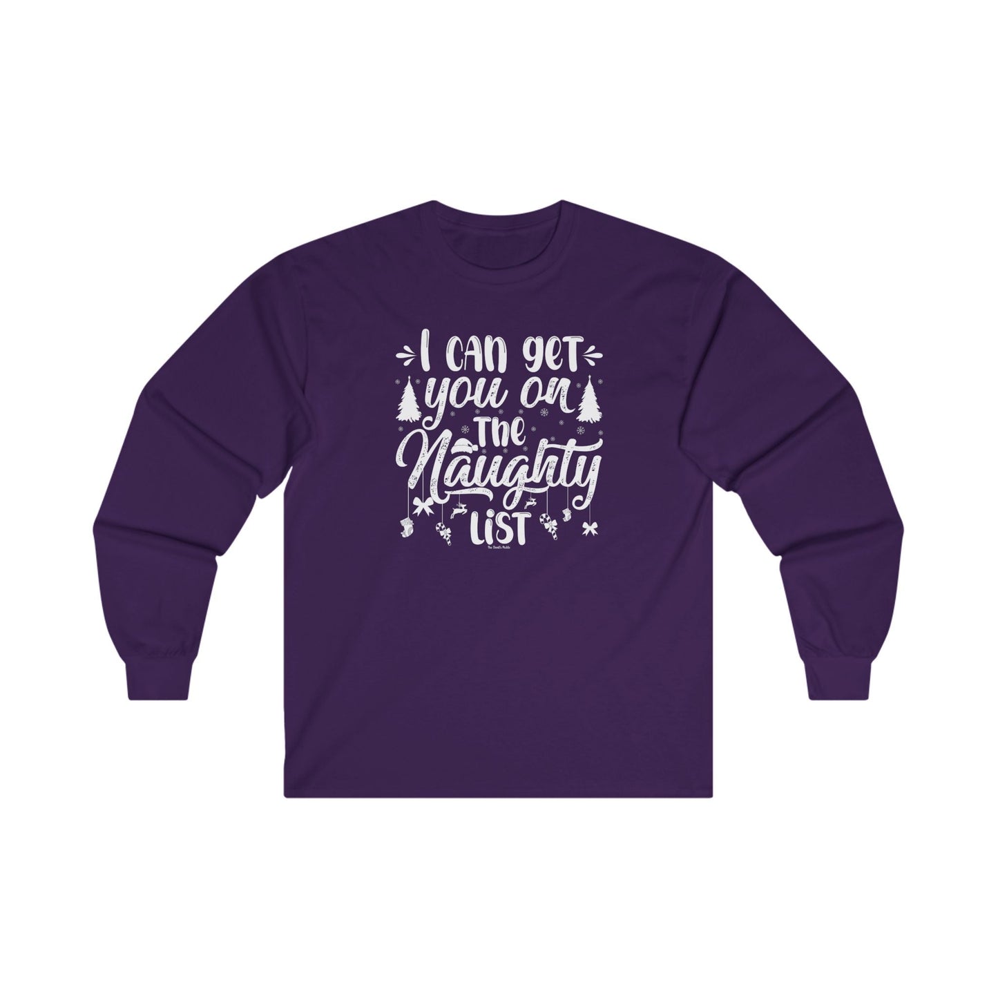 I Can Get You On The Naughty List Long Sleeve Tee The Devil's Pickle