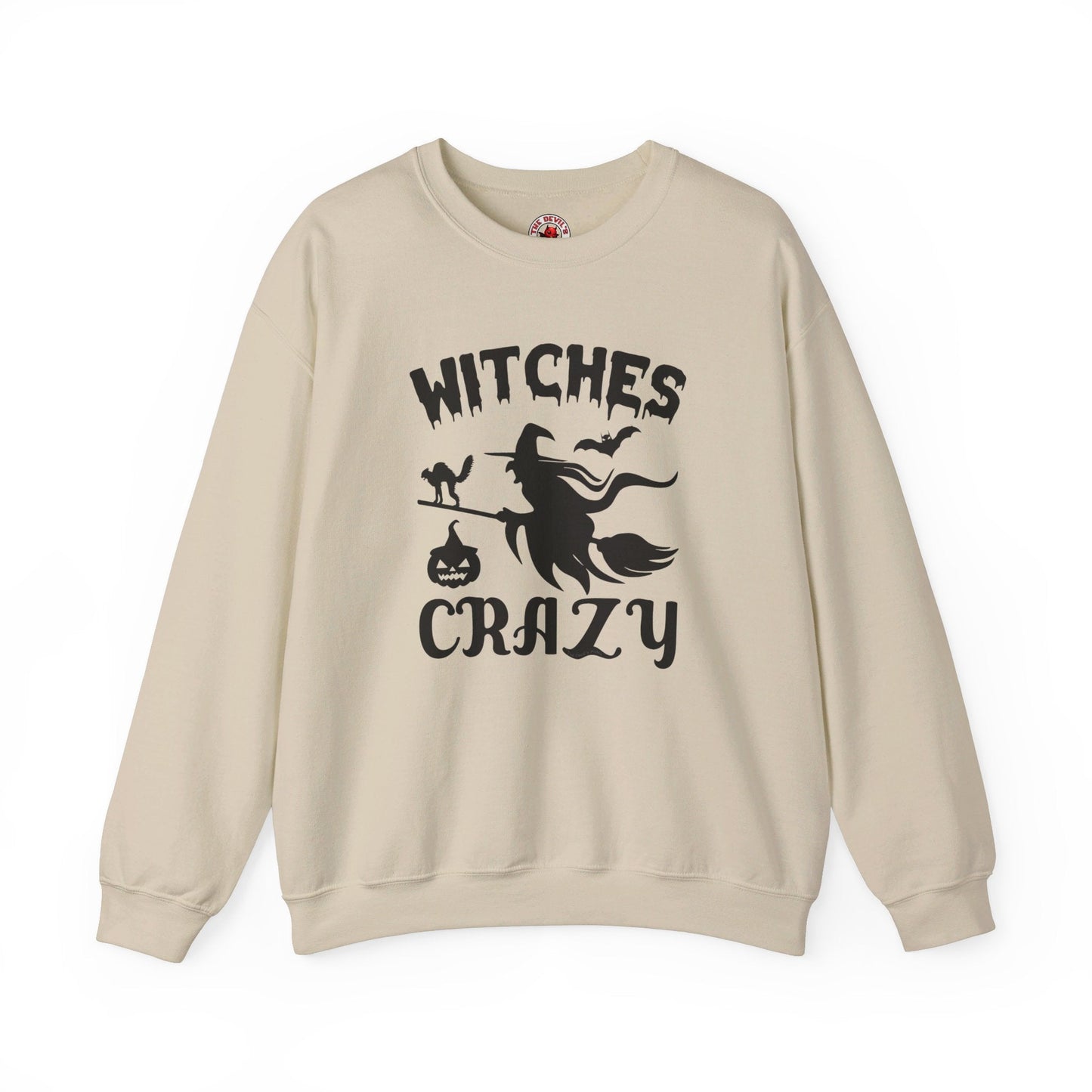Witches Crazy Crewneck Sweatshirt The Devil's Pickle