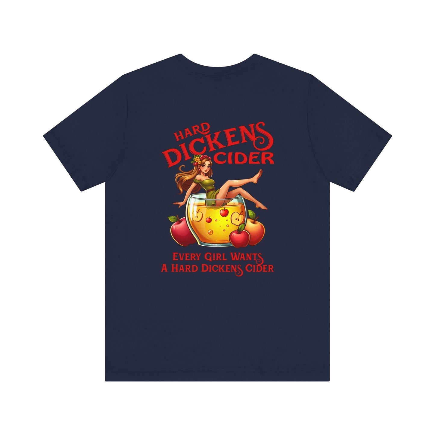 Hard Dickens Cider Front/Back T-Shirt The Devil's Pickle