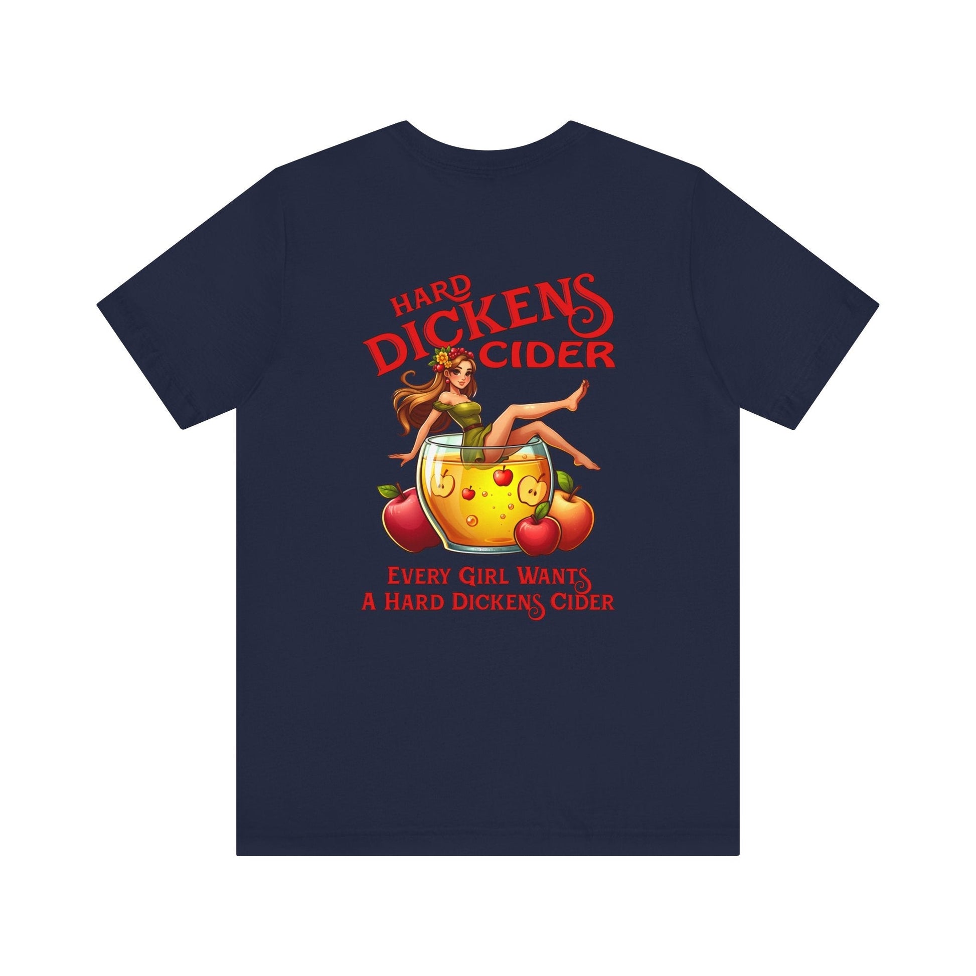 Hard Dickens Cider Front/Back T-Shirt The Devil's Pickle