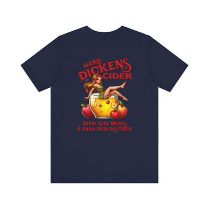 Hard Dickens Cider Front/Back T-Shirt The Devil's Pickle