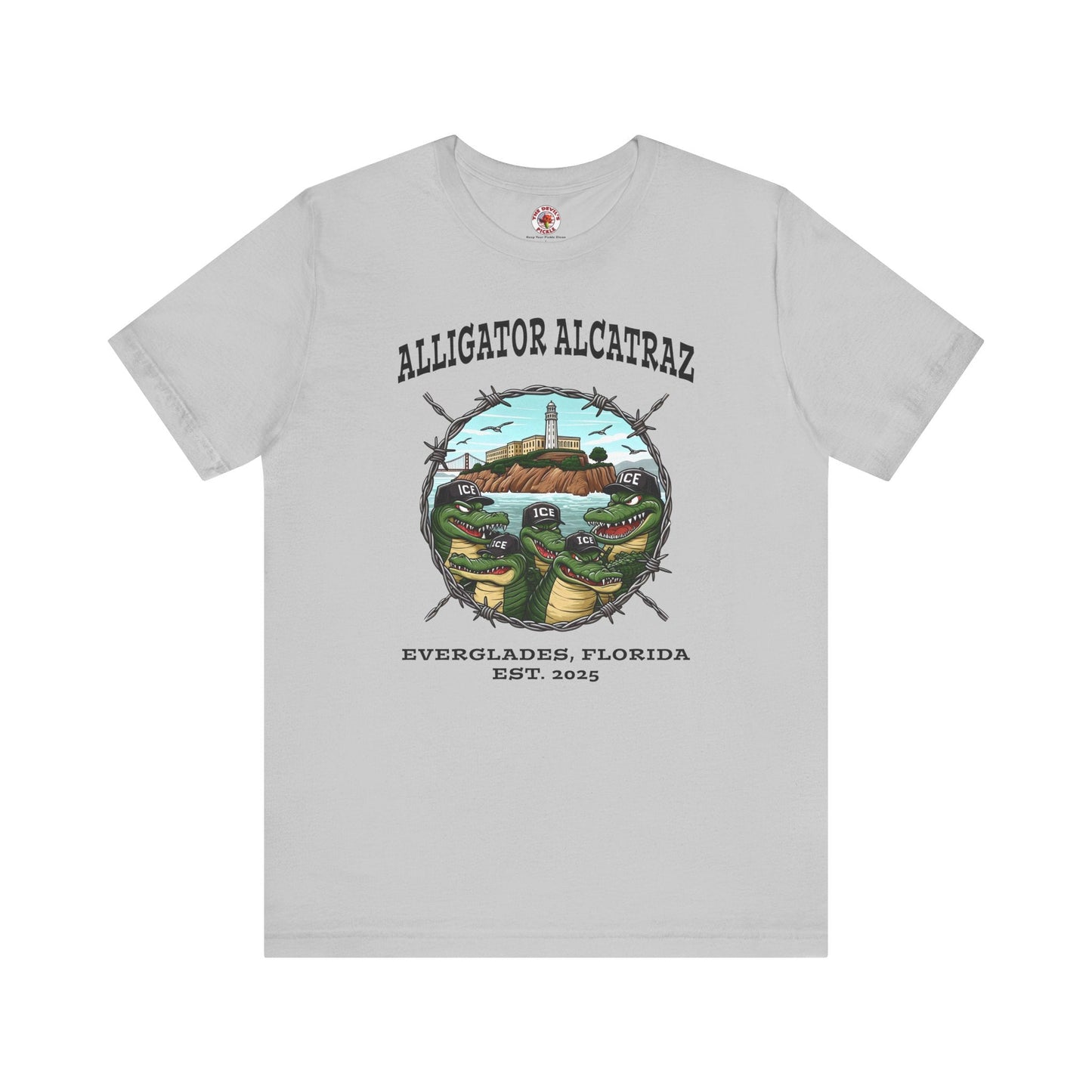 Alligator Alcatraz T-Shirt The Devil's Pickle