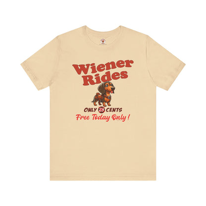 Free Wiener Rides T-Shirt The Devil's Pickle