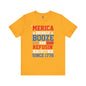Merica Drinkin Booze And Refusin To Lose T-Shirt The Devil's Pickle