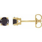 14K Yellow 1/2 CTW Natural Black Diamond Earrings Ethereal Legacy Boutiques