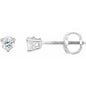 Sterling Silver 1/5 CTW Natural Diamond   Earrings Ethereal Legacy Boutiques