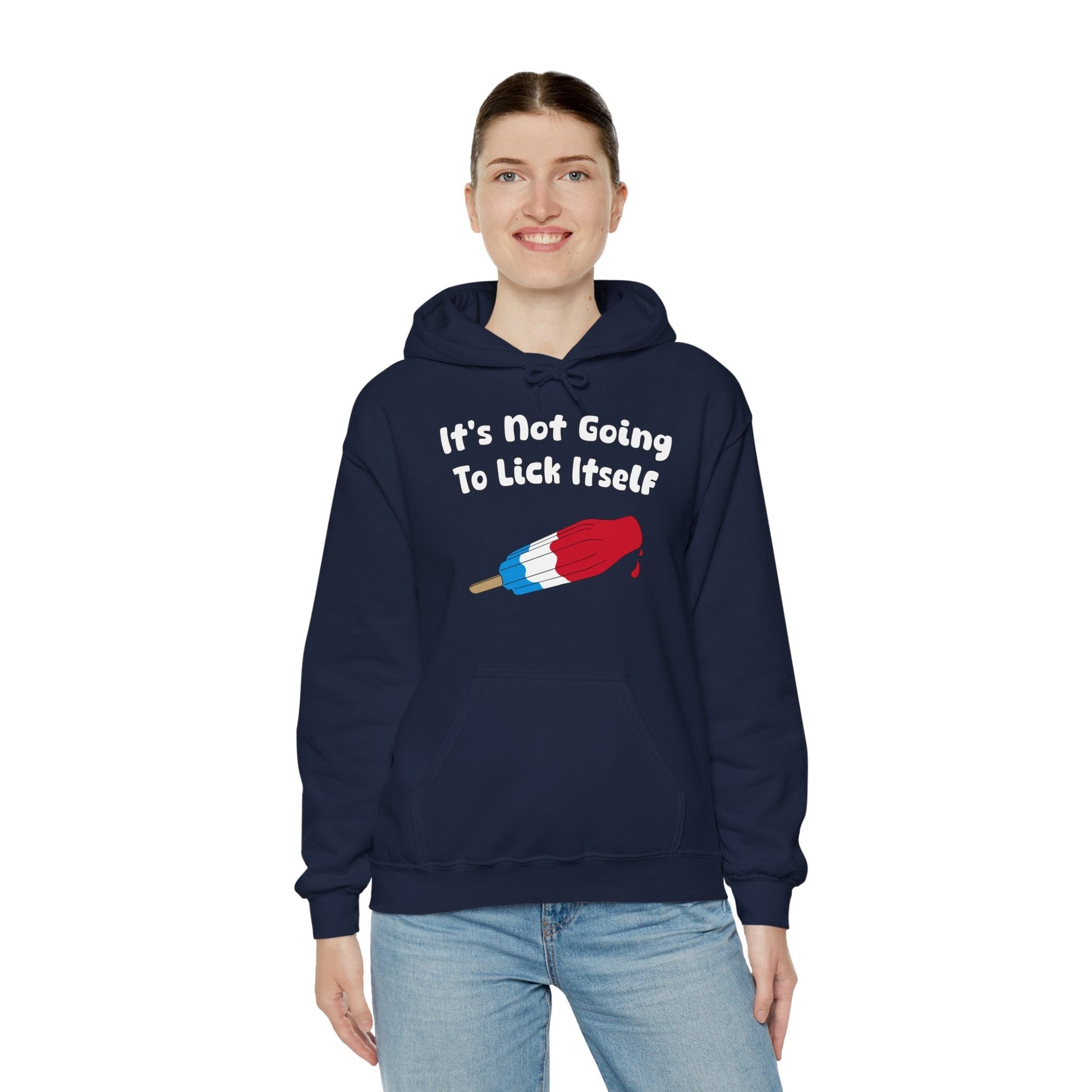 It's Not Going To Lick Itself Hooded Sweatshirt The Devil's Pickle