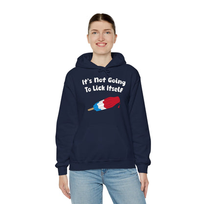 It's Not Going To Lick Itself Hooded Sweatshirt The Devil's Pickle