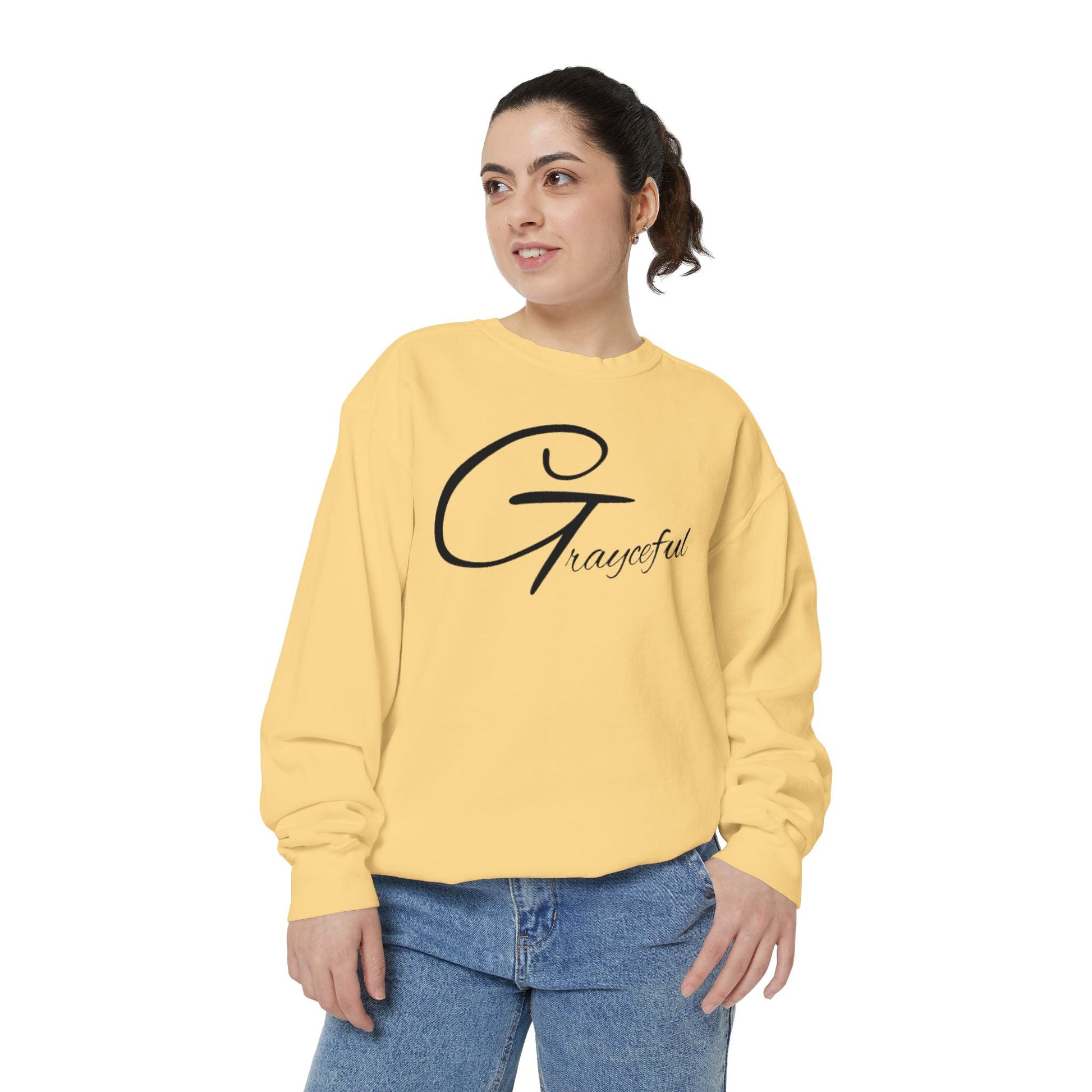 Unisex Garment-Dyed Sweatshirt Grayceful LLC