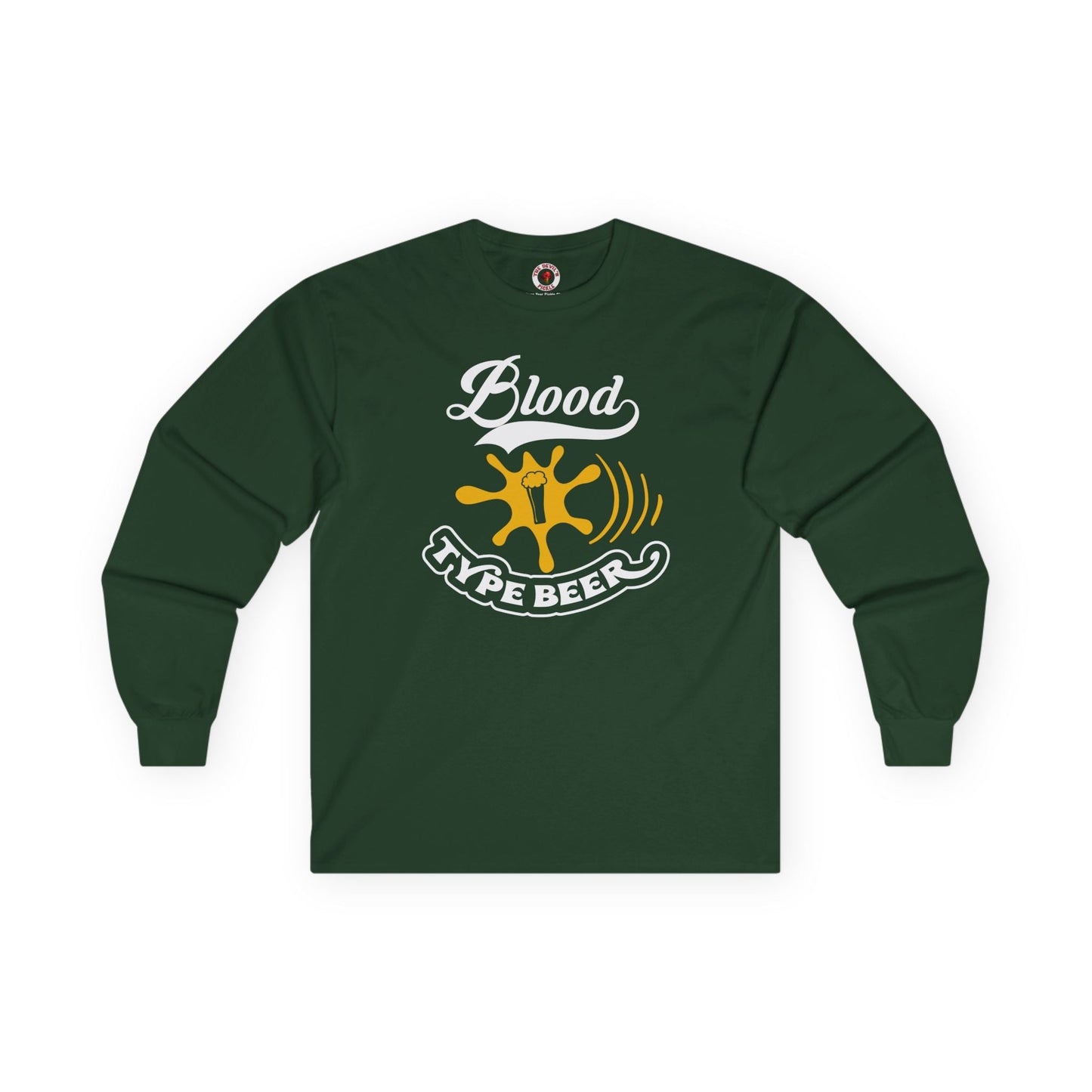 Blood Type Beer Long Sleeve Tee The Devil's Pickle