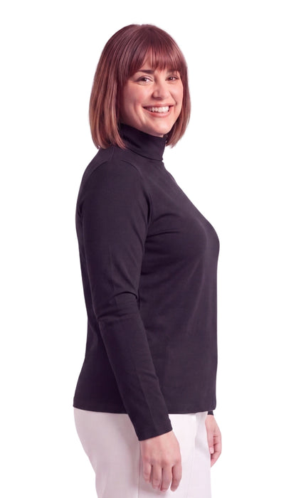 Women's Relaxed fit Long Sleeved Turtleneck Top