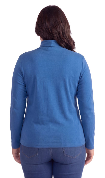 Women's Relaxed fit Long Sleeved Turtleneck Top
