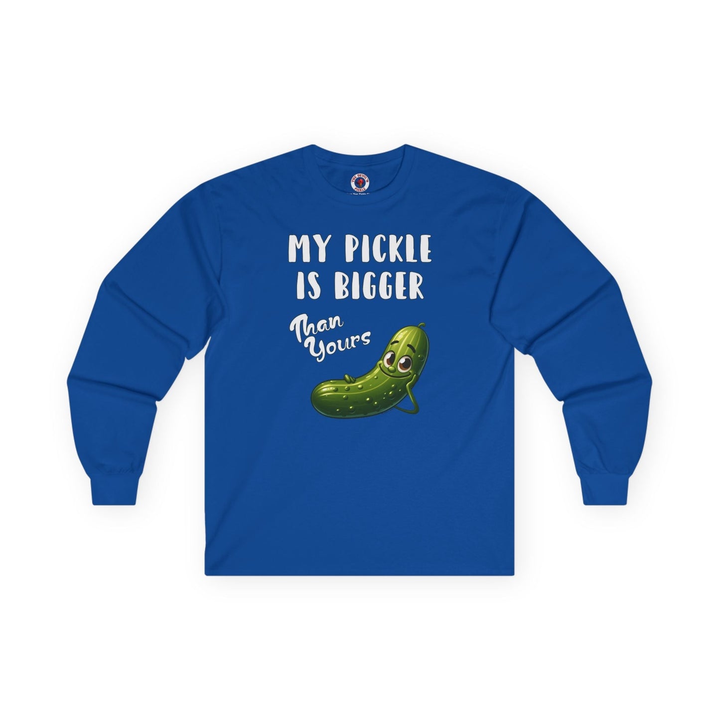 My Pickle Is Bigger Than Yours Long Sleeve Tee The Devil's Pickle